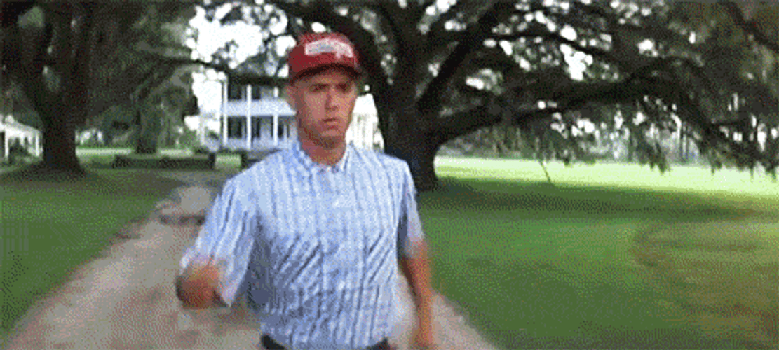 Different Movie Clips Of Run Forrest Run